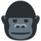Gorilla emoji on Twitter